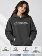 Horizontal Living Era Cozy Statement Hoodie