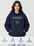 Yes to Everything No to My Sanity Cozy Hoodie
